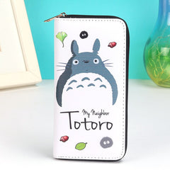 Women's Soft Cat Printed Long Wallets