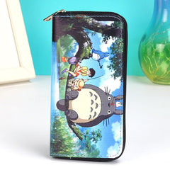 Women's Soft Cat Printed Long Wallets