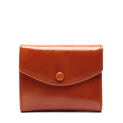 Women's Oil Wax Leather Wallet