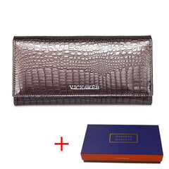 Alligator Patent Leather Women's Wallet