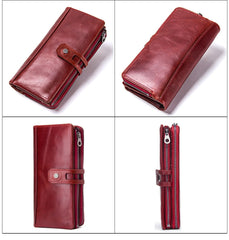 Spacious Genuine Leather Wallet for Women
