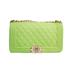 Plaid Chain Crossbody Bag for Women