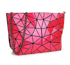 Women's Geometric Patterned Crossbody Bag