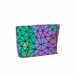 Women's Geometric Patterned Crossbody Bag