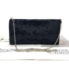 Women's Glittered Scaled Sequin Clutch