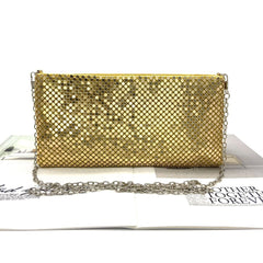 Women's Glittered Scaled Sequin Clutch