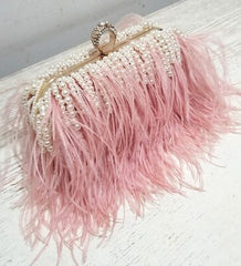 Women's Luxury Fur Clutch Bag