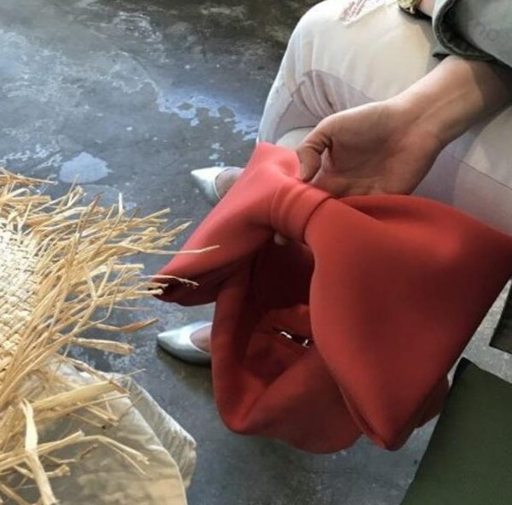 Women's Elegant Bow Shaped Clutch