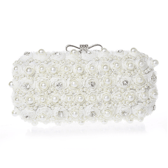 Women's Pearl Embellished Evening Bag