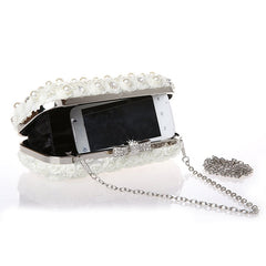 Women's Pearl Embellished Evening Bag