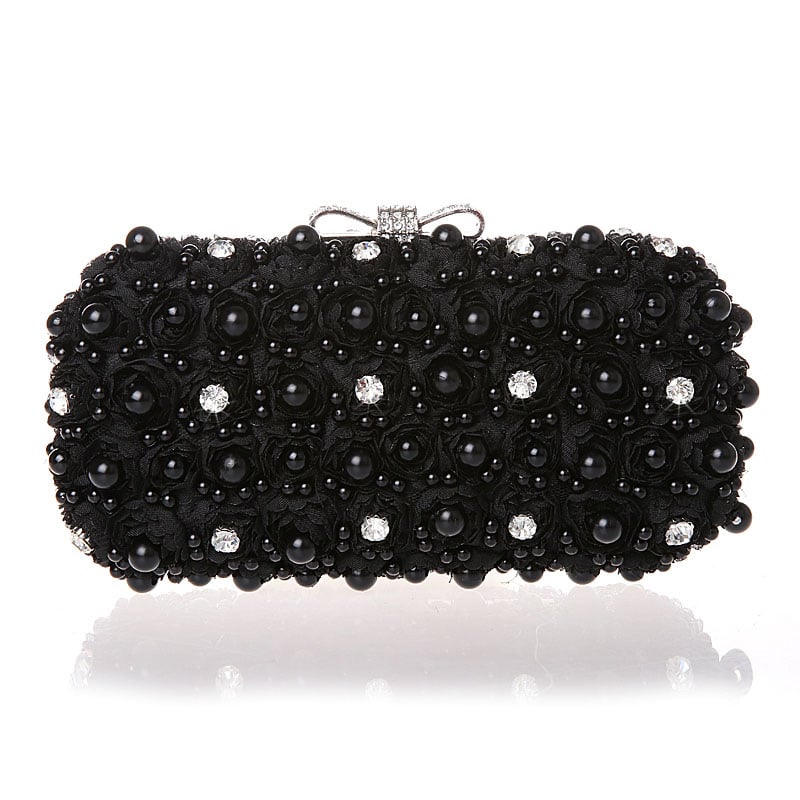 Women's Pearl Embellished Evening Bag