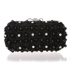 Women's Pearl Embellished Evening Bag