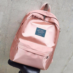 Women's Metallic Color Travel Backpack