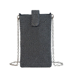 Diamond Decorated Mini Clutch