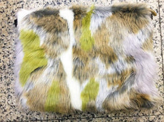 Women's Plush Fur Clutch