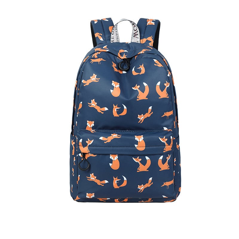 Fox Printed Women's Backpack