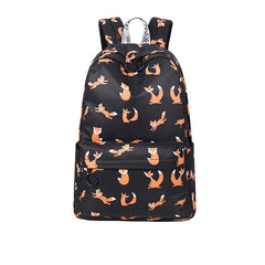 Fox Printed Women's Backpack