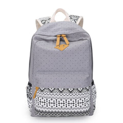 Ethnic Style Colorful Women's Canvas Backpack