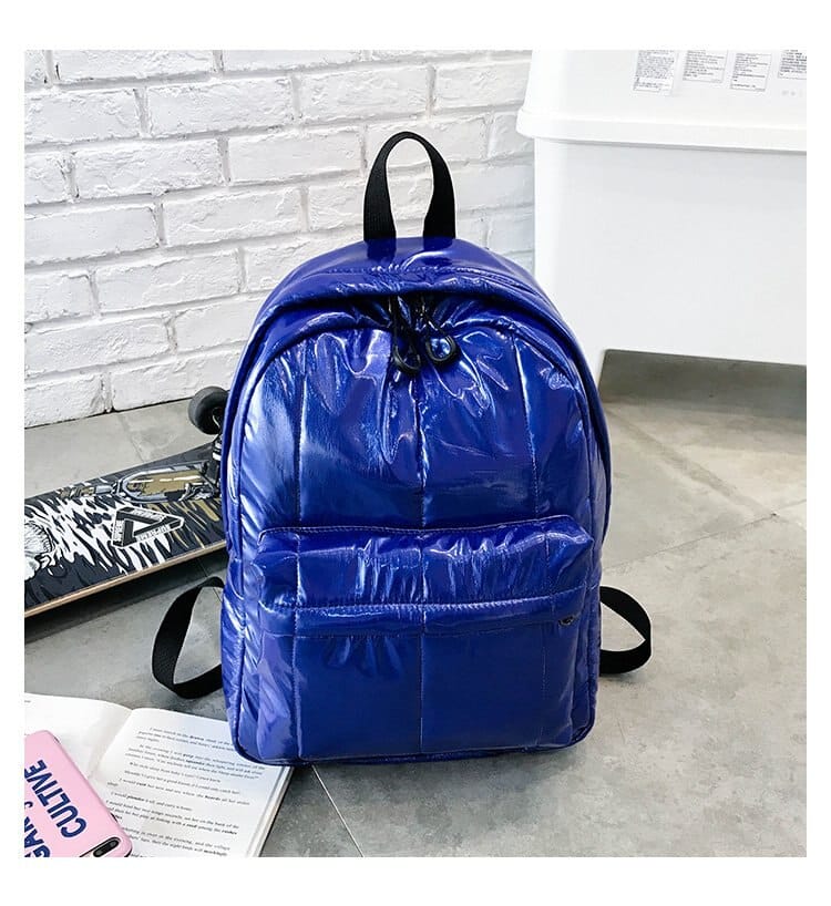 Women's Metallic Color Backpack