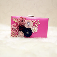 Women's Delicate Floral Evening Bag