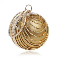 Women's Crystal Sphere Evening Bag