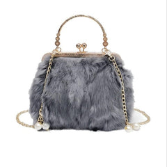 Women's Fur Shoulder Bag