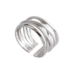 925 Sterling Silver Open Ring