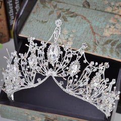 Baroque Style Rhinestone Tiara