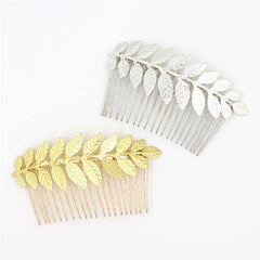 High-Quality Side Comb in Silver and Gold