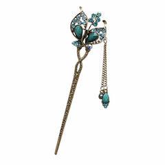 Elegant Antique Style Rhinestone Hair Pin