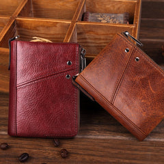 Genuine Leather Mini Wallet