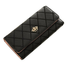 Women's Royal Plaid Long Wallet