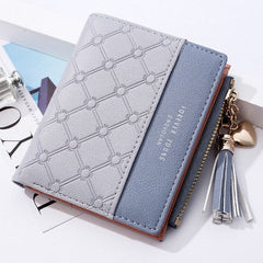 Women's Classic Two Tone Leather Wallet