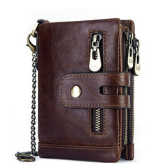 Men's Genuine Cow Leather Wallet