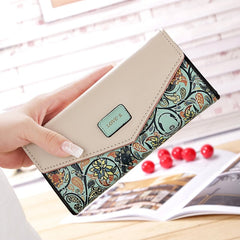 Women's Floral Printed Wallet