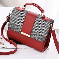 Women's Plaid Pattern Mini Handbag