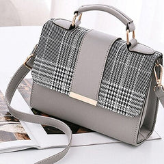 Women's Plaid Pattern Mini Handbag
