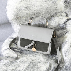 Women's Solid Leather Handbag