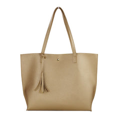 Women's Solid Color Casual Shoulder Bag
