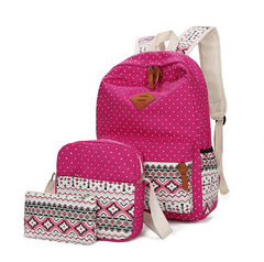 Boho Printed Bags 3 pcs Set