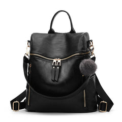 Fashion Style Compact Leather Backpack