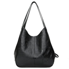Women's Marble Eco-Leather Tote Bag