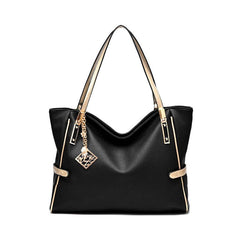 Casual Elegant Large Capacity PU Leather Women's Handbag