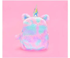 Kawaii Plush Unicorn Backpack