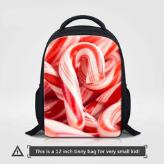 Cute Candy Themed Compact Casual Backpack