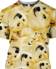 Dog Meme Printed T-Shirt