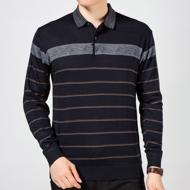 Men's Casual Long Sleeved Top