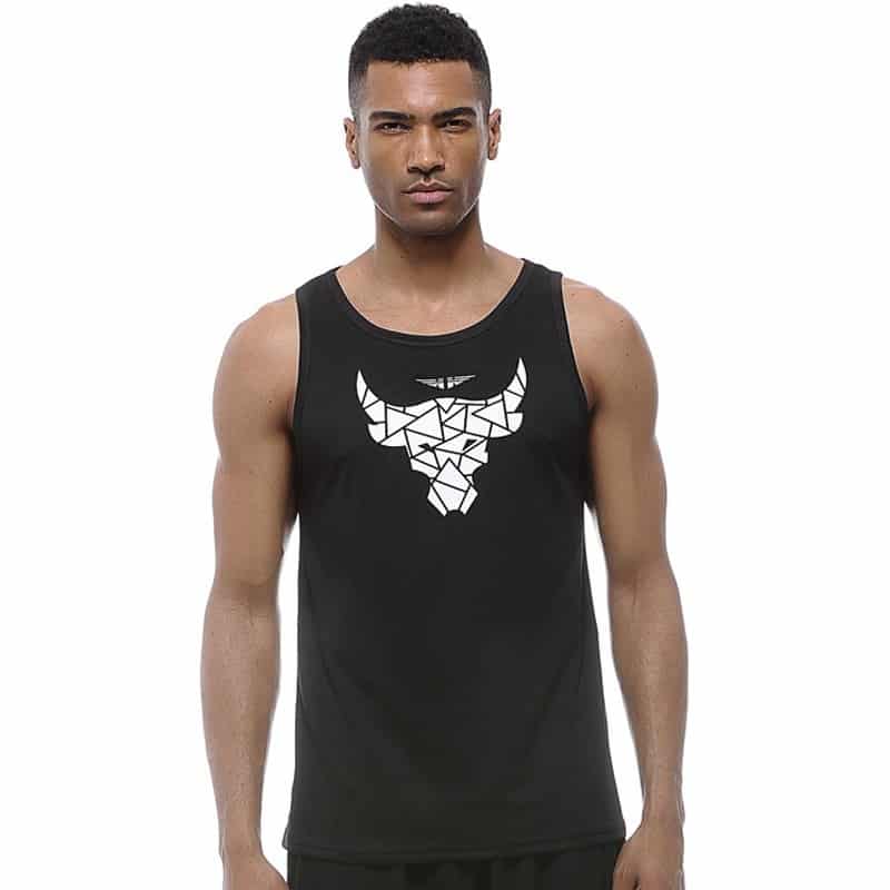 Men's Fitness Printed Tank Top