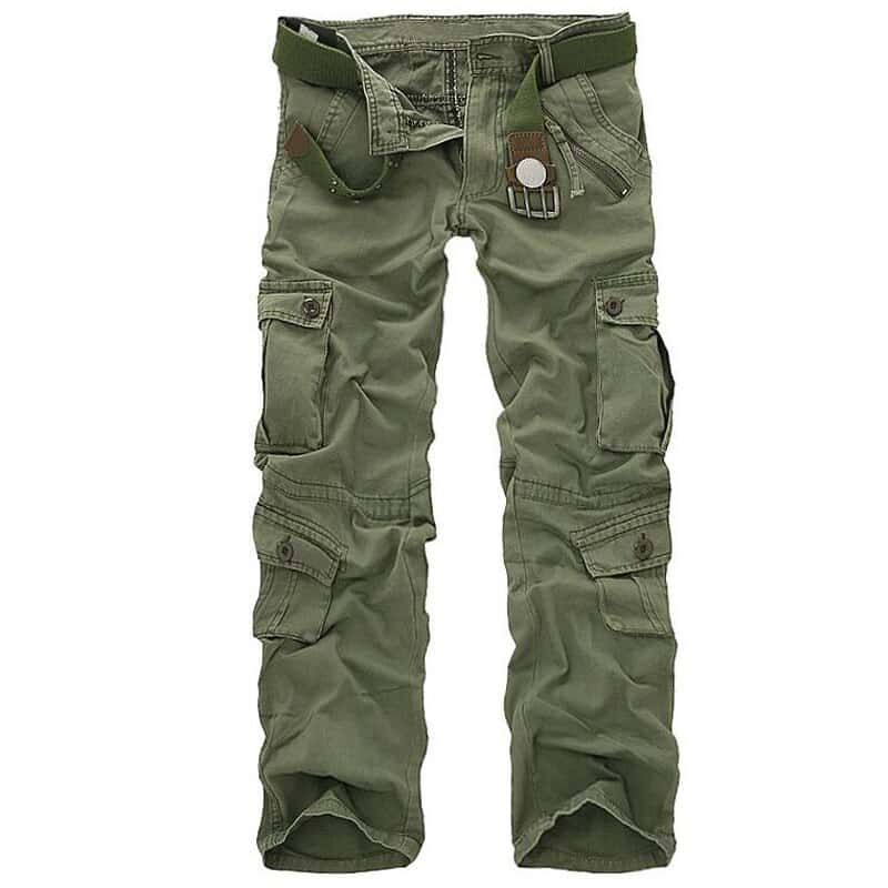 Comfortable Loose Cotton Men's Cargo Pants