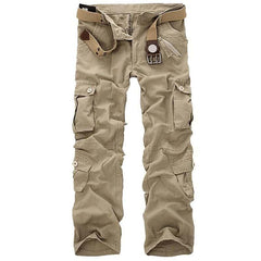 Comfortable Loose Cotton Men's Cargo Pants